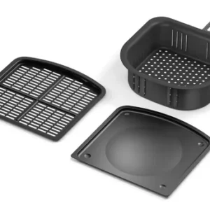Air Fryer Forno 5 em 1 12L 1700W Digital 1 Bandeja Antiaderente 5 modos preparo 7 Receitas Programadas Aviso Sonoro Fritadeira Elétrica sem Óleo Forno Bancada Electrolux EAF85 Grafite - Imagem 6