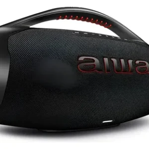 Caixa De Som Boombox Aiwa Aws-bbs-01b 200w Rms Bluetooth Res Cor Preto - Imagem 2