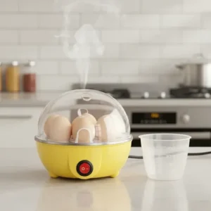 Panela Elétrica Cozedor De Ovos E Legumes Portátil À Vapor - Imagem 2