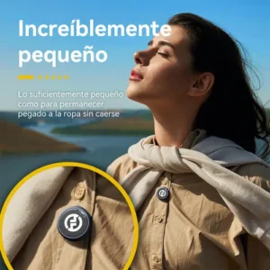 Microfone Lapela Hollyland Lark M2 Mini Combo Duplo USB-C, Lightning e Camera preto - Imagem 3
