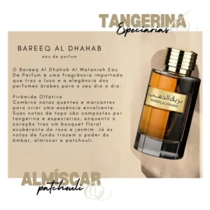 Perfume Árabe Al Wataniah Bareeq Al Dhahab 100ml Eau De Parf - Imagem 3