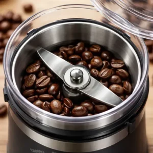 Moedor de Café Elétrico Hamilton Beach Ajustável Inox 150W Triturador Grãos Sementes Cuba Removível - Imagem 8