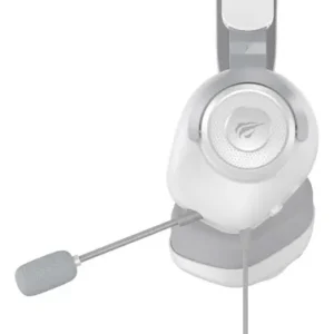 Fone de Ouvido Gamer Havit H2230D 7.1 P3 50mm para PC e Consoles Cor Branco - Imagem 2