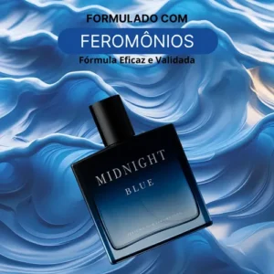 Perfume Masculino Midnight Blue Alta Fixação Fero Blue 100ml - Imagem 4
