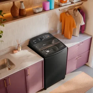 Máquina de Lavar Brastemp 14Kg Cinza Smart Sensor- BWJ14A9 - Imagem 7