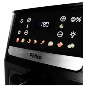Air Fryer Philco 6,5L Visor Glass e Redstone 1700W PAF65A - Imagem 7