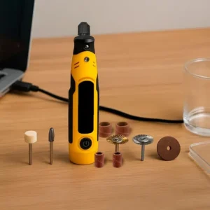 Mini Retifica Profissional Lixadeira Completa Acessório 57x1 3 - Imagem 5