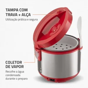 Panela Elétrica de Arroz Mondial 500W - PE-45-6X - Imagem 7