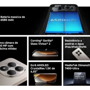Xiaomi Redmi Note 15 Pro 5g 512gb 8gb Ram C/nfc Prova D'água - Imagem 5