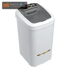 Tanquinho/máquina De Lavar Roupas Semi-auto 20,5kg Newmaq Cor Branco - Imagem 1