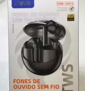 Fone De Ouvido Sem Fio Bluetooth 5.4 Tws Intra-auricular Com Cancelamento De Ruído Para Academia Corrida Esportes e Gamer Com 200h Bateria Longa Duracao - Imagem 2