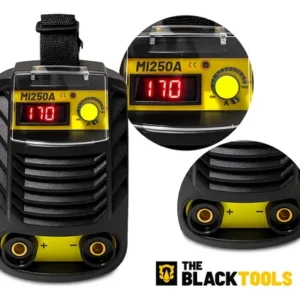 Maquina De Solda Eletrica Inversora Mma Tig Eletrodo 170a Mi250a The Black Tools - Imagem 7
