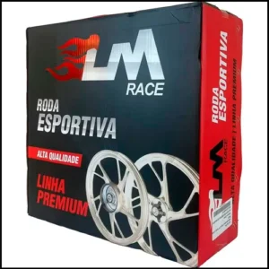 Jogo Roda Pé De Galinha Cg Titan 150 160 Liga Leve A Tambor - Imagem 4