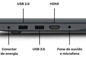 Notebook Positivo Vision C14 8gb 128gb 14 Hd Windows 11 Cinza - Imagem 3