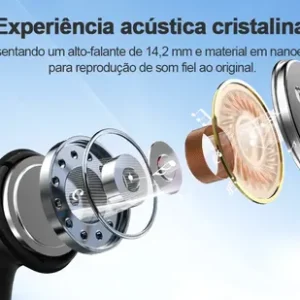 Fones De Ouvido Bluetooth Sem Fio Com Redução De Ruído Anc - Imagem 10