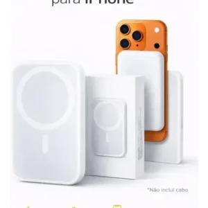 Carregador Por Indução 10000mah Magnético Para Iphone - Imagem 6