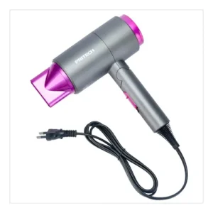 Secador de Cabelo Profissional 1800W 110V 60Hz Semi Profissional Diamante Cinza - Secador Gama Profissional para Salão Barbeiro Cabelos 127V - Imagem 4