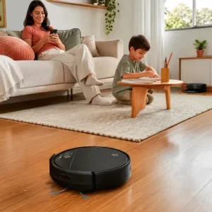 Robô aspirador Positivo Casa Inteligente PRA90 preto - Imagem 10