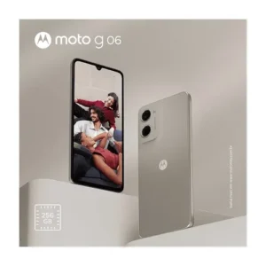 Smartphone Motorola Moto G06 - 256gb 12gb (4gb Ram + 8gb Ram Boost) E Camera 50mp Com Ai Bateria De 5200 Mah Tela 6.9 - Bege - Imagem 3