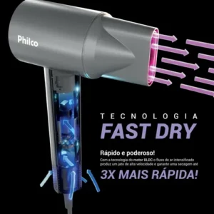 Secador De Cabelos Philco 4 Temperaturas 1600W Psc3600 - Imagem 4