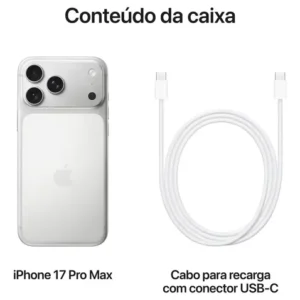 iPhone 17 Pro Max 256GB - Prateado - Imagem 8