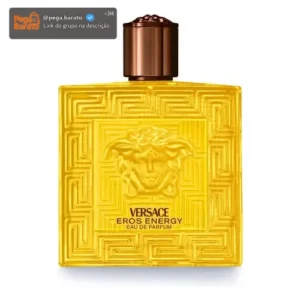 Perfume Versace Eros Energy EDP 100ml Masculino notas cítricas e aromáticas - Imagem 1