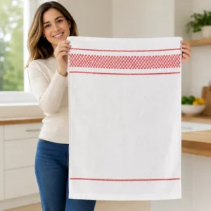 Kit 10 Panos De Prato Algodão Pano De Copa Atoalhado - Imagem 7
