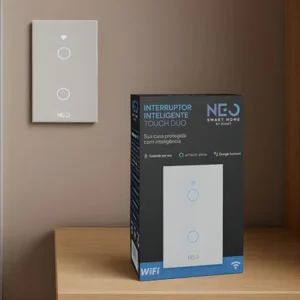 Interruptor Inteligente Smart Wi-fi 2.4 GHz Alexa google 2 Botões 4x2 Bivolt Branco Cod: 291990374 Neo Avant - Imagem 3