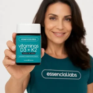 VITAMINA D3 + K2 Menaquinona-7 - Fórmula com Máxima Concentração e Biodisponibilidade - 60 Cápsulas - Imagem 3