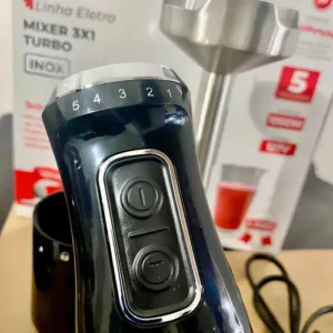Mixer Turbo 3 Em 1 - 1000w 5 Velocidades Cor Preto - Imagem 10