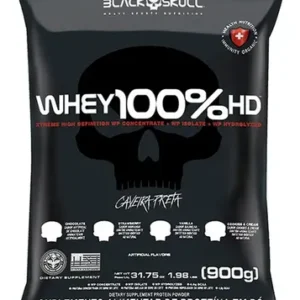 Suplemento en pó Black Skull Whey Protein Massa Muscular Proteína de Whey 100% HD sabor chocolate x 900g - Imagem 2