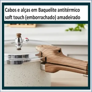Panela De Pressão Antiaderente Cerâmica Indução Mimo 4,2l - Imagem 5