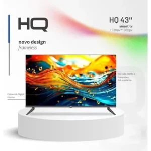 Smart Tv Led Hq 43 Full Hd Design Slim Android Wi-fi - Imagem 2