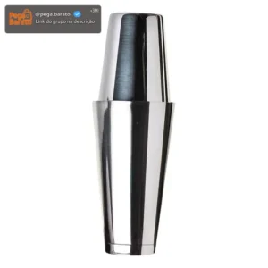 Coqueteleira Boston 820 Ml Peso + Mini Tin Inox Profissional - Imagem 1