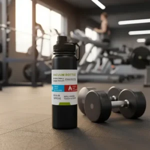 800mlgarrafa Térmica Água Squeeze Inox Academiaquente E Frio - Imagem 7