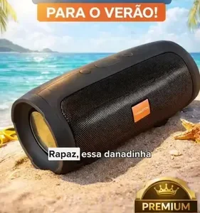 Caixinha De Som Potente Alta Bluetooth Portátil Radio Novo!! - Imagem 2