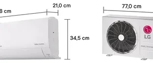 Ar-condicionado LG Dual Inverter Ai Voice 12.000 Btu Frio 22 - Imagem 9