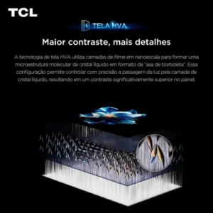 Smart Tv 65 4k Qled 65p7l Google Tv Até 120hz Dolby Vision - Imagem 3