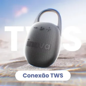Caixa De Som Bluetooth 5.4 Portátil Potente Ip67 Com Gancho - Imagem 4