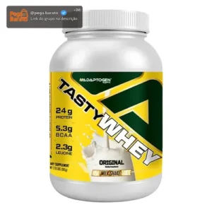 Suplemento em pó Tasty Whey Adaptogen Science proteínas sabor clásico 900g - Imagem 1