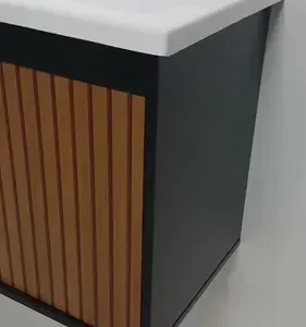 Conjunto Armário Gabinete Cuba Espelheira Para Banheiro - Imagem 2