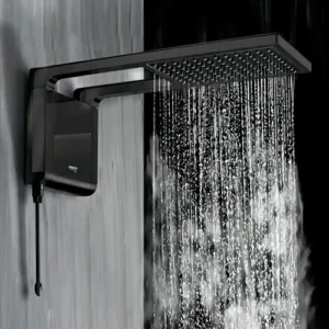 Chuveiro Eletrônico Lorenzetti Acqua Storm Ultra Preto 220V 7800W - Imagem 4