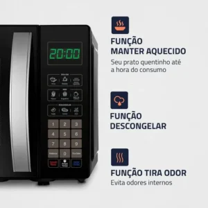 Micro-Ondas Mondial 1200W MO-01-21-B - Imagem 4