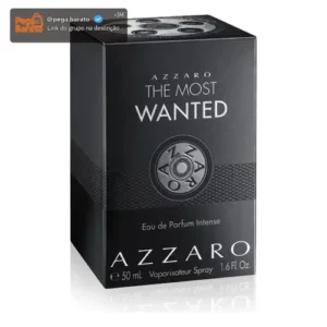Perfume Masculino Amadeirado Ambarado com Cardamomo e Caramelo, Longa Duração, Azzaro The Most Wanted, Eau de Parfum Intense, 50ml - Imagem 1
