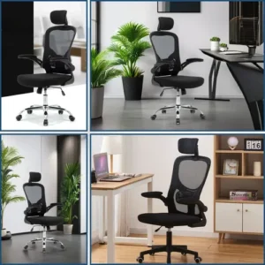 Cadeira De Escritório Até 150kg Executiva Presidente Office - Imagem 9