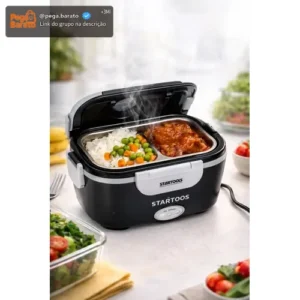 Marmitadeira Elétrica 1,5l Bivolt Portátil Marmita Térmica - Imagem 1