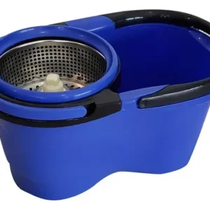 Esfregão Perfect Pro Mop 360° Balde Inox Cabo Longo Microfibra 16L - Imagem 5