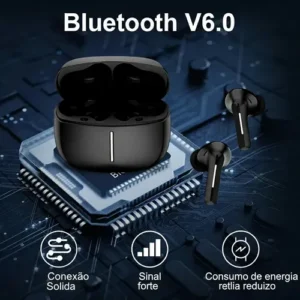 Fones De Ouvido Bluetooth Sem Fio Com Redução De Ruído Anc - Imagem 5
