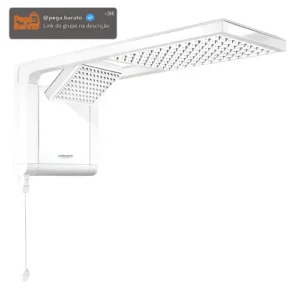 Chuveiro Eletrônico Lorenzetti Acqua Duo Ultra 220V 7800W Branco - Imagem 1
