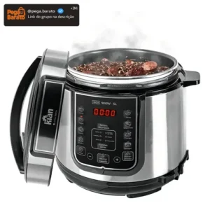 Panela De Pressão Elétrica 5 Litros Kian Inox - Imagem 1